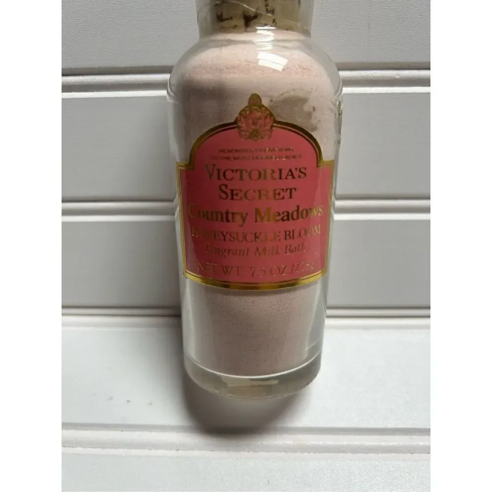 Vintage Victoria's Secret Country Meadow Honeysuckle Bloom Fragrant Milk Bath 7.